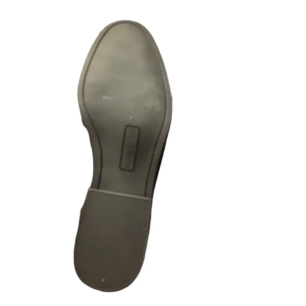 Size 9 Bandolino Cassia Tall Leather & Knit Mesh Form Fit Boots Buckle & Studs - Picture 8 of 8